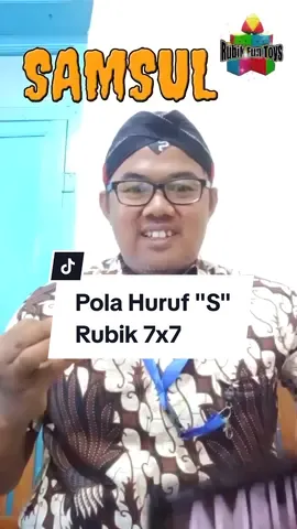Membuat Pola Huruf 