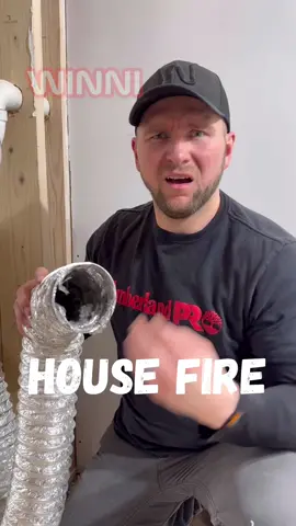 If you have the option, always use a smooth dryer vent! Its much safer and cleaner! #DIY #work #remodel #construction #interiordesign #homerenovation #tools #renovation #realestate #entrepreneur #engineering #asmr #tipsandtricks #homemade 