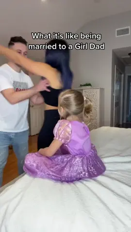 The harsh reality 😂 #girldad #couplecomedy #glamwithnikki #nikkihall #nikkiandseb #momhumor 