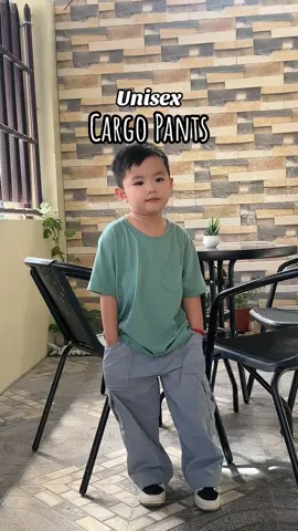Unisex Cargo Pants for Kids! Ganda ng quality! Legit na curdoroy material! Check out na! 🩷 #cargopants #cargopantsforkids #pantsforkids #fyp 