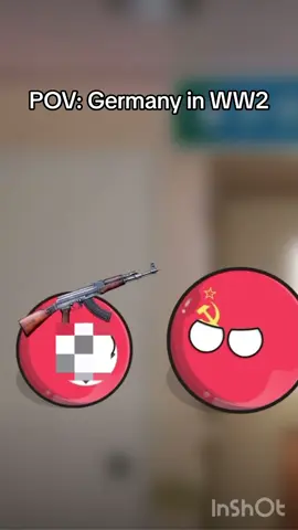 POV: Germany in WW2 #countryballs #history #europe 