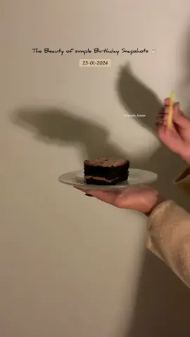 Alhamdulillah for another year of life 🎂🤍 . Cadbury Brownie from @layers.bakeshop  @faryals_fusion  . . #birthday #birthday24 #2024 #bday #january #food #islamabad #pakistan #explore #viral #winters #winter #winterfashion #foodphotography #viralvideos #birthdaygirl #birthdaycake #tiktok #foru #foryourpage #forupage #foryoupage #foryou 