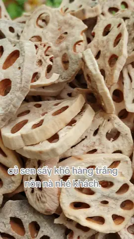 củ sen sấy khô hàng loại 1, sạch trắng thơm