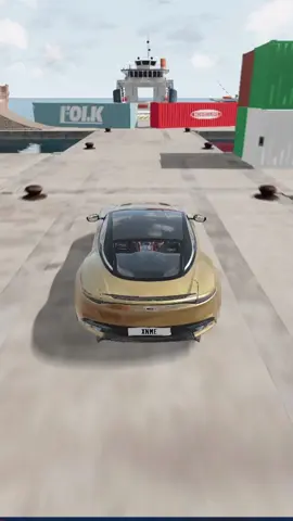 Car vs.container🚗#tiktok #foryou #beamng #ypfッ🌹 #beamngdrive #test #ypfッ #cars 