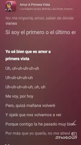Amor A Primera Vista - Los Angeles Azules ft Belinda parte 2 #musica #Amor #musicaigualarte #losangelesazules #belinda #amoraprimeravista #horaciopalencia #laloebratt #fyp #Viral #foryou #music 
