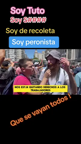 Soy de recolecta y soy peronista #lalibertadavanza #marcha #soy
