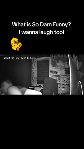 What's so funny?  #Darius #laughing #laughingoutloud #funny #Autistic #autisticadult #securitycamera #myautismstar #irisaanddarius 