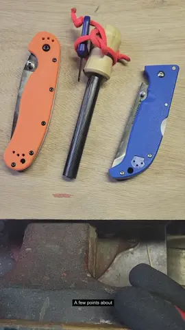 Cold Steel Finn Wolf: proper opening, comparison to Ontario RAT 1, and fire steel hacks