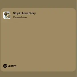 stupid love story  #musica #cancerbero #fyp 