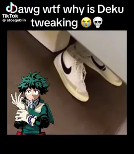 that smells amazing⁉️⁉️ #deku #mha #toilet #bathroom #stalls #myheroacademia #meme #cringe #satire #schoolbathroom 