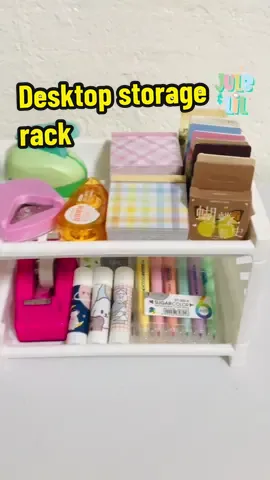 Double layer desktop storage rack | 2 layer desktop storage rack | stationery storage rack | small table organizer #desktoprack #desktoporg anizer #tablerack #stationeryrack #stationeryorganization #stationeryorganizer #stationery #tiktokfinds #fyp #foryourpage #fypシ゚viral 