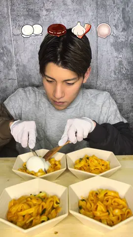 トマトクリームパスタ Tomato cream pasta #mukbang #umai 