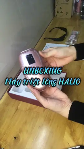 Máy triệt lông băng lạnh trẻ hoá da HALIO dùng công nghệ IPL #maytrietlong #maytrietlongtainha #maytrietlongmini #maytrietlongbanglanh #xuhuong 