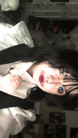 IT WAS THE WIG. tbats why i hated it sm. also my septum ring is crooked infnore that. and i also love my gf so very muxh #m3latoninmilk #fyp 