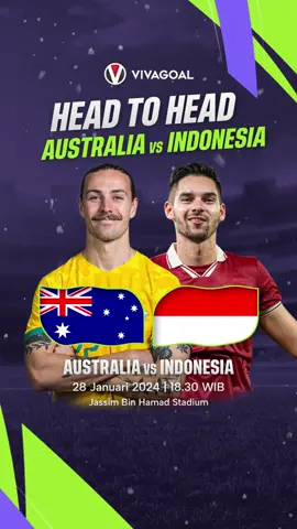 Head to Head Tiap Lini Australia vs Indonesia🔥 Indonesia berhasil ciptakan sejarah dengan pertama kali lolos ke fase gugur Piala Asia. Timnas Indonesia akan melawan Australia babak 16 besar Piala Asia 2023. Kira-kira berapa prediksi skor pertandingan nanti? tulis dikolom komentar ya👇 #AsianCup2023 #Timnas #TimnasIndonesia #TimnasDay#Asia #afc #HayyaAsia  #Vivagoal