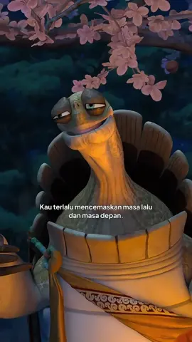 “Kemarin adalah sejarah, esok adalah misteri, tetapi hari ini adalah anugerah. Itulah sebabnya disebut masa kini.” Kung Fu Panda (2008) #kungfupanda #film #movie 