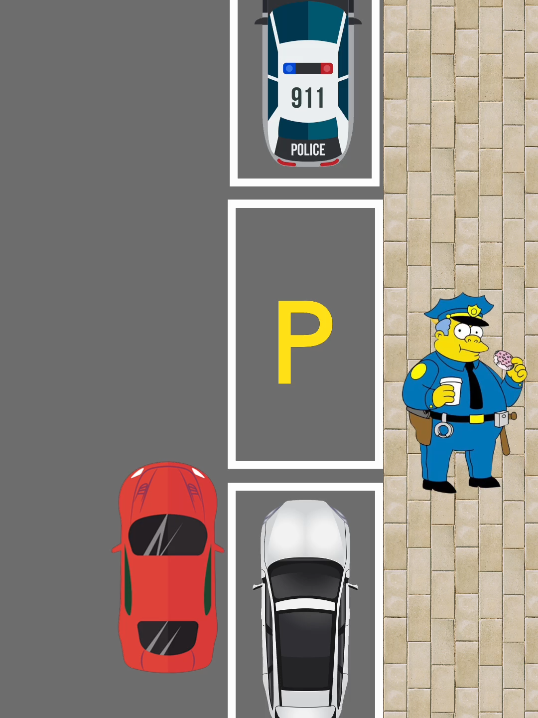 Side parking tutorial #driving #automobile #funny