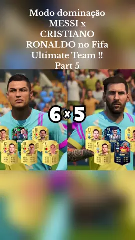 Modo dominação MESSI x CRISTIANO RONALDO no Fifa Ultimate Team !! Part 5 #fifa 23#fifa#fifa ultimate team#fifa 23 ultimate team#modo dominação#modo dominação fifa#modo dominação fifa ultimate team#cristiano ronaldo