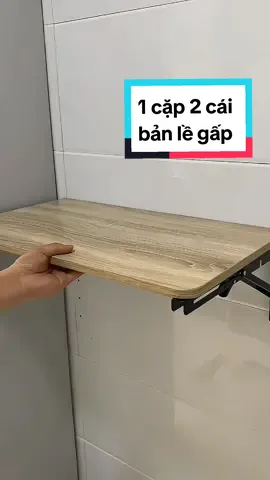 1 cặp (2 cái) bản lề gấp thông minh, giá ke đỡ bàn gấp gọn treo tường. Nó chịu được lực nặng 80kg, tiết kiệm không gian diện tích của ngồi nhà, quá tiện lợi và thiết thực, bạn nào cần thì mua về dùng nhẹ, cảm ơn các bạn! #banlethongminh #banle  #banlegapthongmimh #banlegap #nhadep #bangapgon #xuhuongtiktok