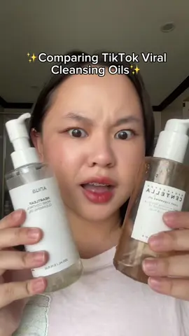 Anua vs Skin1004 cleansing oil! 🧐 #doublecleansing #cleansingoil #anuacleansingoil #skin1004cleansing oil