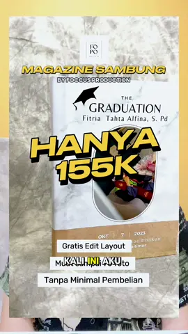 Magazine FOPO #cetakfoto kalian jadi sebuah #magazinephoto atau #album #foto #kekinianbanget dan #keren .. FOPO ini juga bisa buat bikin #albumkenangansekolah atau #bukukenangan atau #hadiahulangtahun 