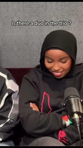 Is there a duo in the trio ? #fyp #foryou #fypシ゚viral #viralditiktok #muslimah #fypviral #viral #comedy #funny #muslims #muslimgirls #virall #lol #funnyvideos #podcast #diaryroom #viral #diaryroomclips #viralvideo #viraltiktok #viral_video #trending #hijabi #muslimtok 