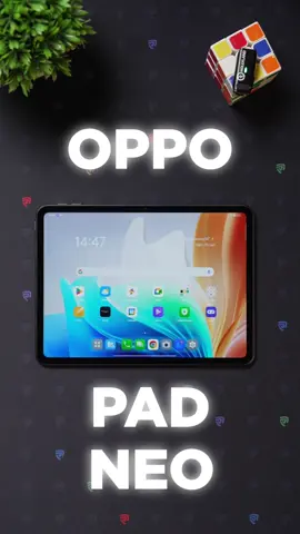 Elevate your work with the OPPO Pad Neo: Your ultimate work & play partner!  Featuring: - Industry-first 11.4