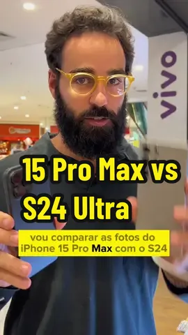 Você quer saber qual celular tem a melhor câmera: o iPhone 15 Pro Max ou o Samsung Galaxy S24 Ultra? 🤔 Então assista ao meu vídeo e descubra qual deles se sai melhor em diferentes situações de zoom, iluminação e detalhes. 📸 No vídeo, eu comparo uma foto com a lente 1x entre os dois celulares e com a lente 5x também. Você vai se surpreender com os resultados! 😱 O iPhone 15 Pro Max tem uma câmera principal de 48 MP, uma ultrawide de 12 MP, uma telefoto de 12 MP com zoom óptico de até 5x e uma frontal de 12 MP1. Ele também pode gravar vídeos em 4K a 60 fps com qualidade excelente2. O Samsung Galaxy S24 Ultra tem uma câmera principal de 200 MP, uma ultrawide de 12 MP, duas telefotos de 10 MP com zoom óptico de até 3x e 10x e uma frontal de 12 MP3. Ele também pode gravar vídeos em 8K a 30 fps com alta resolução4. Mas qual deles é o melhor na prática? Assista ao vídeo e confira as diferenças entre as fotos tiradas com os dois celulares. Você vai ver que nem sempre mais megapixels significa mais qualidade. 😉 E aí, o que você achou das fotos? Qual celular você prefere? Deixe o seu comentário e compartilhe o vídeo com os seus amigos. Não se esqueça de seguir o meu perfil para mais dicas e comparativos de tecnologia. 😊 #iphone15promax #galaxys24ultra #comparativodecamera #tecnologia #fotografia #EduTok #iphonevsandroid 
