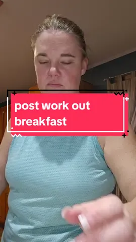 easy post work out breakfast #wlsjourney #weightlosssurgery #bariatricsurgery #weightloss #vsgcommunity #protein 