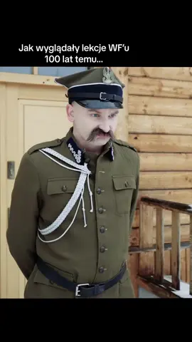 Jak wyglądały lekcje WF’u 100 lat temu… #waksy #szkoła #wf #trening #pilsudski 