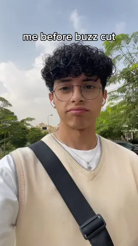 10 times better than I thought #buzzcut #curlyhair #fypシ #fy #viral #trend #egypt #CapCut 