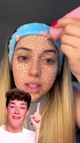 500 DOTS OF FOUNDATION CHALLENGE？! 😳  #diymakeup #beauty