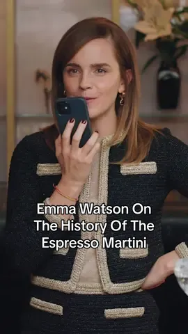 #EmmaWatson confirms whether the espresso martini was originally made for #NaomiCampbell and #KateMoss.