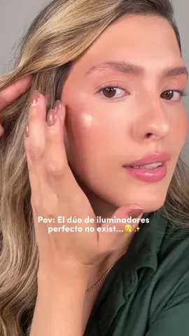 El duo de iluminadores perfecto si EXISTE😍💗 si amassss el brillo este junte lo amarasssss 😮‍💨😮‍💨 #longervideos #trending #iluminador #makeup #makeupartist #maquilladoraprofesional #pov #atenea 
