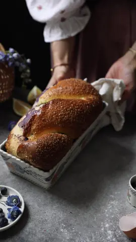 Blueberry Swirl Loaf featuring Turkuaz Kitchen x @Anthropologie collection pieces  Shop the collection here: https://www.anthropologie.com/anthroliving/shop-turkuaz-kitchen?utm_source=mktg&utm_medium=other&utm_campaign=artist_collab&utm_term=betul_turkuaz_kitchen&utm_content=jan_24
