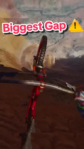 Biggest Gap First person improve 😳🔥 #w #highdrop #epiclanding #ridersrepublic #ridersrepublicclips #mtb #firstperson #fastride #gamingclips #viral #fyp #foryou #foryoupage 
