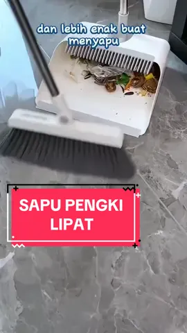 Rekomendasi Sapu Lipat set pengki , membersihkan dengan mudah karna sapu ini bisa di lipat jadi memudahkan untuk membersihkan di area yang susah di jangkau 👏🥰 buruan checkout sekarang jangan sampai kehabisan gaes ❗️❗️ #shopmaster #sapu #pengki #sapupengki #setsapupengki #arsibgg #alatrumahtangga 