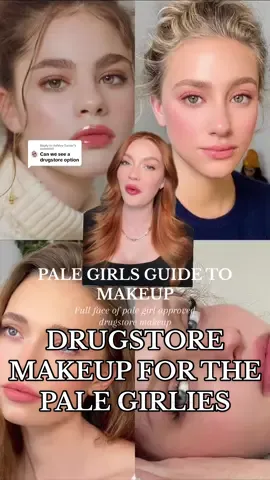 Replying to @Ashley Turner My go to drugstore faves that are all pale girl approved 🫶🏻🫶🏻🫶🏻 #palegirlmakeup DUCTS #palegirlmakeuproutine #palegirlsguidetomakeup #drugstoremakeup #redheadmakeup #glowymakeuptutorial #everydaymakeuproutine #sephorarecs #affordablemakeup #drugstoremakeup #grwm #concealerfordryskin #favmakeupproducts #acneproneskin #cooltonedmakeup #cooltonedcontour