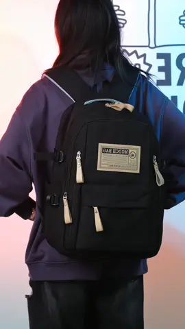 Balo Đi Học Balo boy Phố Đi Học Thời Trang Kiểu Dáng Đơn Giản Phong Cách Retro BZ008 Màu đen Màu nâu Backpack Đeo Vai #balodihoc #cặp #balo #thisbag 