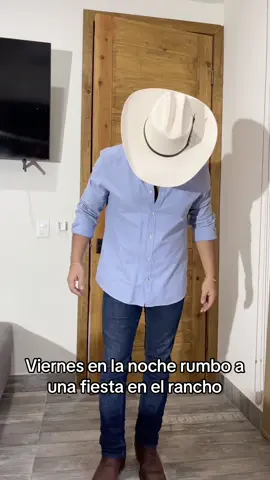 #viernes #fiesta #rancho #trabajo #vaquero #outfit #cowboy #baile #ropa #fyp #noche #hombres #mujeres 