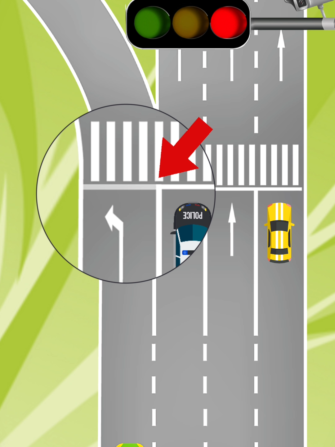 Road marking regulations #driving #automobile #drivingadvice #funny