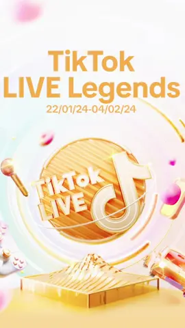 🥳LIVE Legends are coming!  🤩You can share 3000 USD cash prize by completing 5 simple missions! 👑Come and check the Legends LIVE show, share them to the social media and watch their LIVE!  #livelegends #tiktokliveph #tiktoklivephilippines 