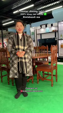 Dining table with stander design #hitecvision #kathmandu #tarkeshwar #lambagar #fyp 