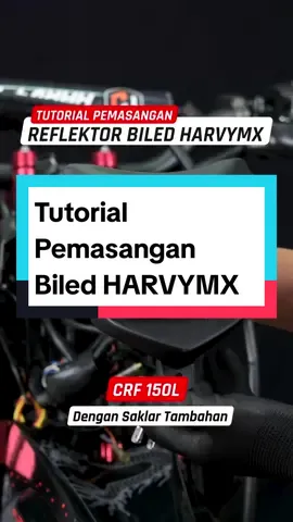 Tutorial Pemasangan BILED Harvy MX  Kali ini siapa yang nungguin tutorial pemasangan di motor CRF 150??? Buat kalian yang masih bingung nih masang biled di motor CRF kalian bisa banget langsung cek tutorial berikut gaes!!  #fyp #crf #biled #harvymx #biledharvymx #daymaker #reflektordaymaker