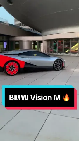 The BMW Vision M is seriously next level! 😍🔥 #future #bmw #supercar 