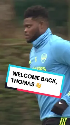 Welcome back, Thomas Partey 👋 #Arsenal #PremierLeague #thomaspartey #Partey 