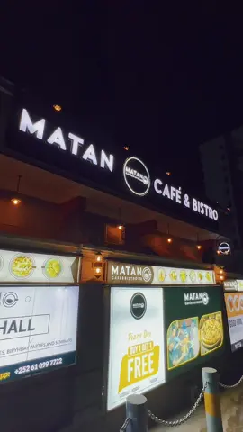 Jawigan hadaa ka maqan tahay waxbaa ka dhiban habeenkaada. MATAN CAFE & BISTRO #matancafe #restaurant #cafe #bistro #mogadishu #fyp #night #mood 