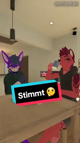 Ich glaube das stimmt 😅 Thank you @thenicewolf 💜 #furry #rexouium #vrchat #vrc #furries #facetracking #furriesoftiktok #humour #german #purple #furrytiktok #fyp #furryvrc #furrycommunity #furryvrchat