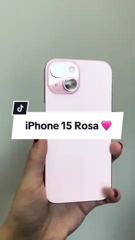 Apenas apreciem a beleza desse iPhone 15 Rosa 🩷 #iphone15 #rosa #pink #bateria 