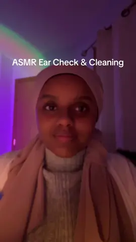 ASMR Ear Check/Cleaning. Lots of scraping, brushing, and liquid dropper use! #asmr #asmrfyp #asmrearcleaning #asmrearcheck 